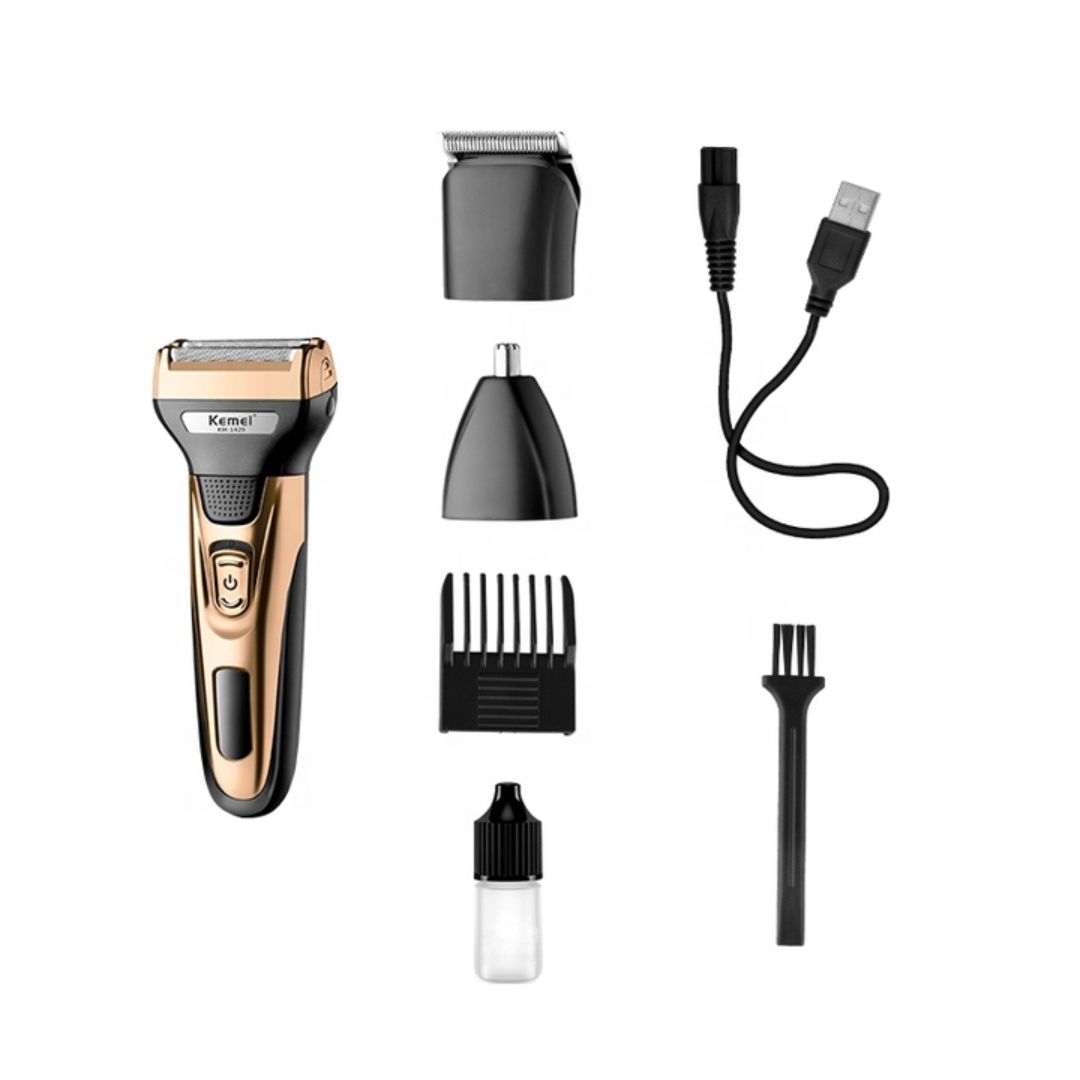 ماشین اصلاح موی صورت شارژی کیمی مدل KM-1429 -  - 4
