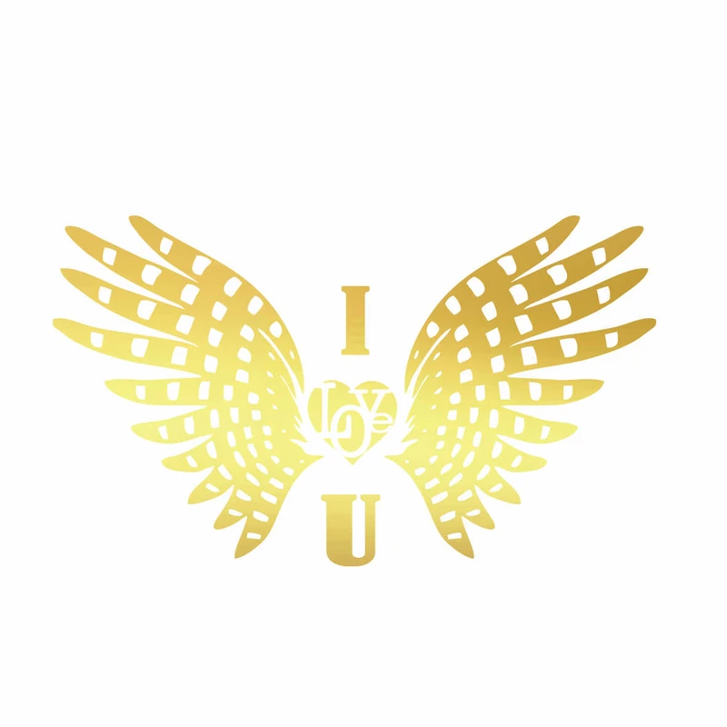 برچسب بدنه خودرو رادیانس طرح I Love کد B61