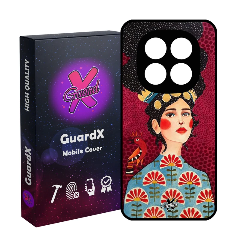 کاور گارد ایکس طرح Girl مدل 10179 مناسب برای گوشی موبایل شیائومی Redmi Note 14 Pro 4G