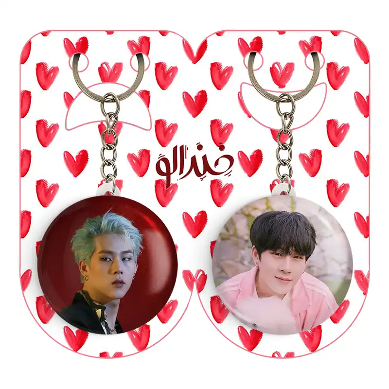 جاکلیدی خندالو مدل جوهان گروه مانستا اکس MONSTA X کد 2113221126 مجموعه 2 عددی