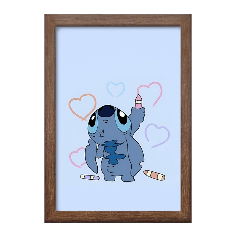 تابلو خندالو طرح استیچ کد F3330