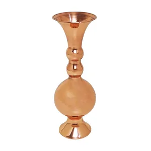 گلدان مسی مدل ساده کد alsh011602