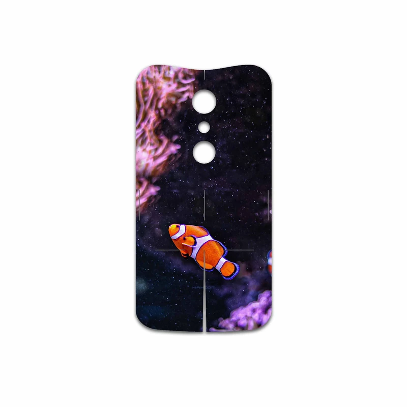 برچسب پوششی ماهوت مدل Clownfish مناسب برای گوشی موبایل موتورولا Moto G 2nd gen