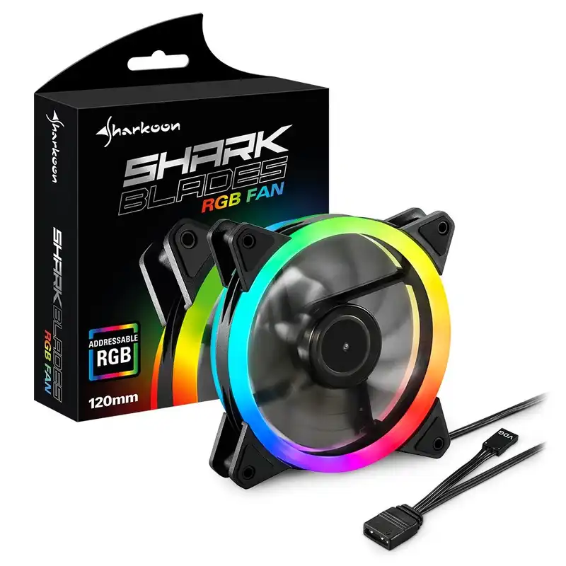 فن کیس شارکن مدل Blades RGB