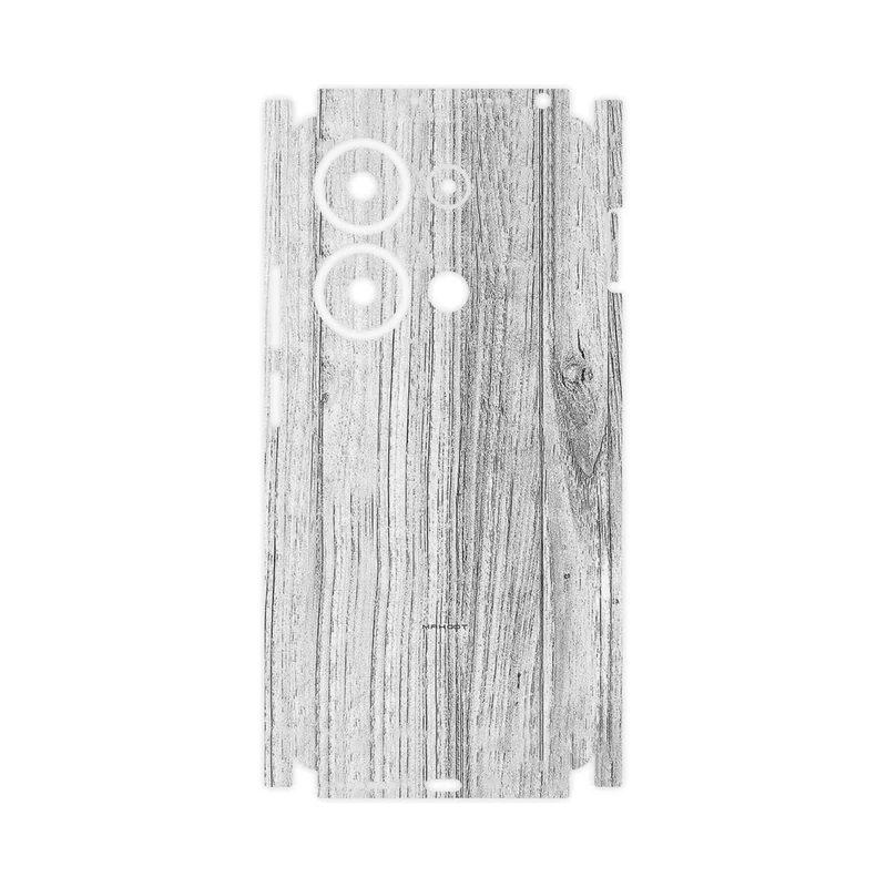 برچسب پوششی ماهوت مدل White_Wood-FullSkin مناسب برای گوشی موبایل شیائومی Redmi Note 13 Pro 4G