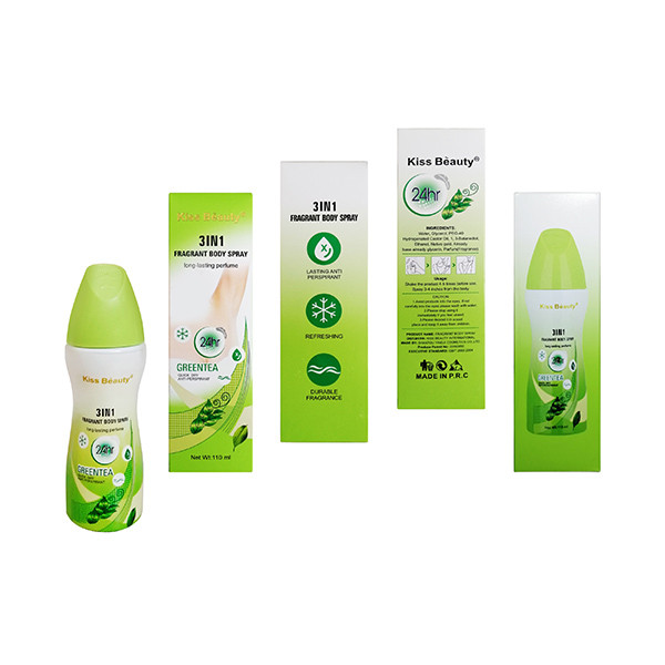 اسپری ضد تعریق زنانه کیس بیوتی مدل Green tea حجم 110 میلی لیتر