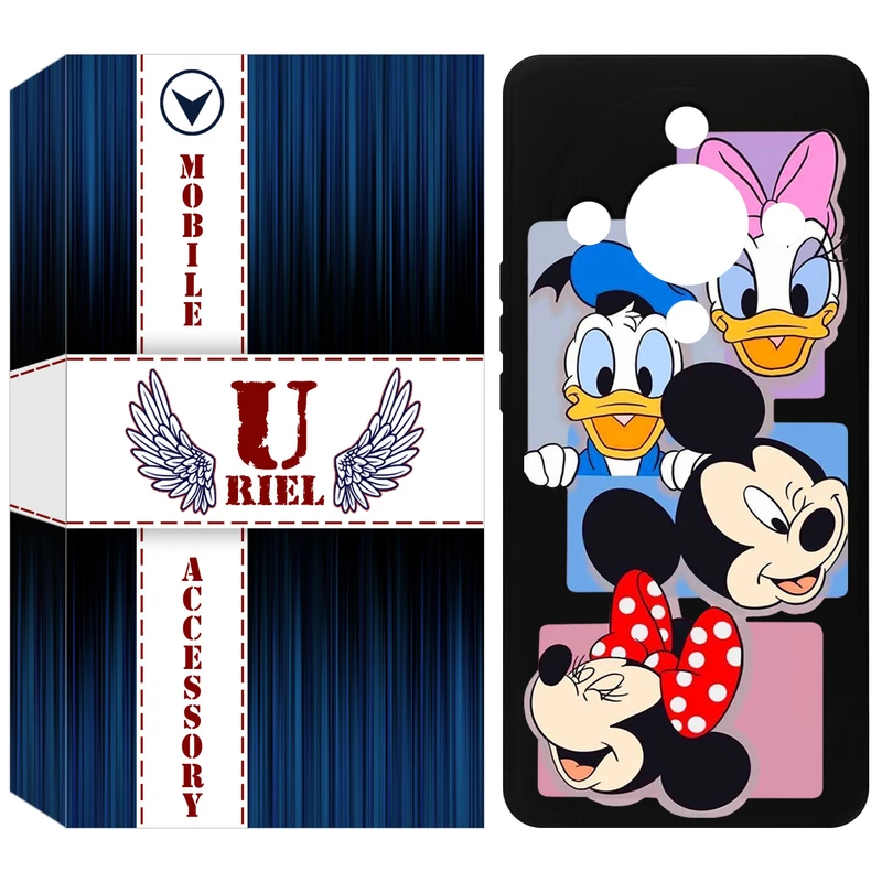 کاور یوریل مدل KSH کد 5 طرح عروسکی مناسب برای گوشی موبایل آنر X9b / X50 / Magic6 Lite / Magic 6 Lite