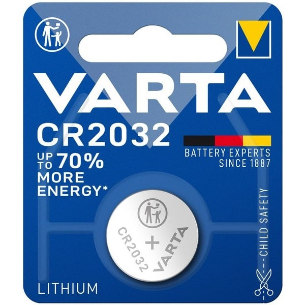 باتری سکه ای وارتا مدل CR 2032