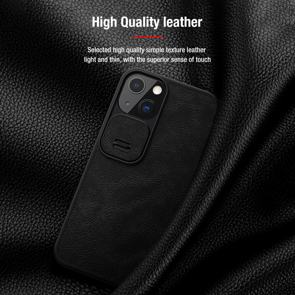 کیف کلاسوری نیلکین مدل Qin Pro Leather مناسب برای گوشی موبایل اپل iPhone 13