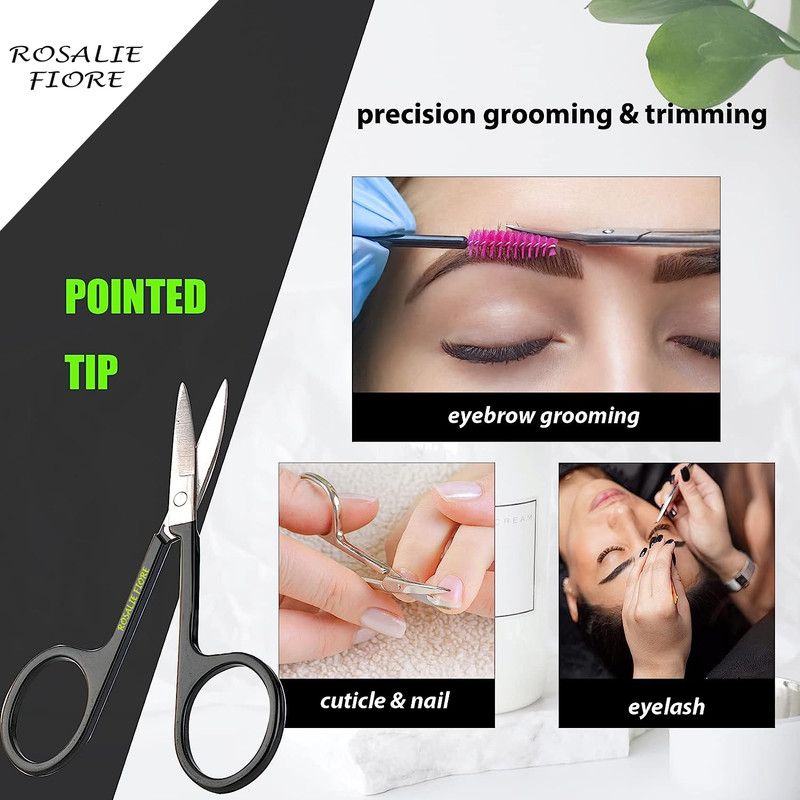 قیچی ابرو رزالی فیوه مدل TOPX01 مجموعه 2 عددی