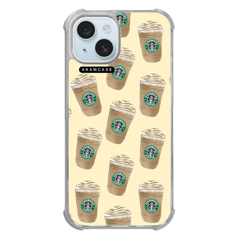 کاور آکام مدل AMCWTA15-STARBUCKS13 مناسب برای گوشی موبایل اپل iPhone 15  