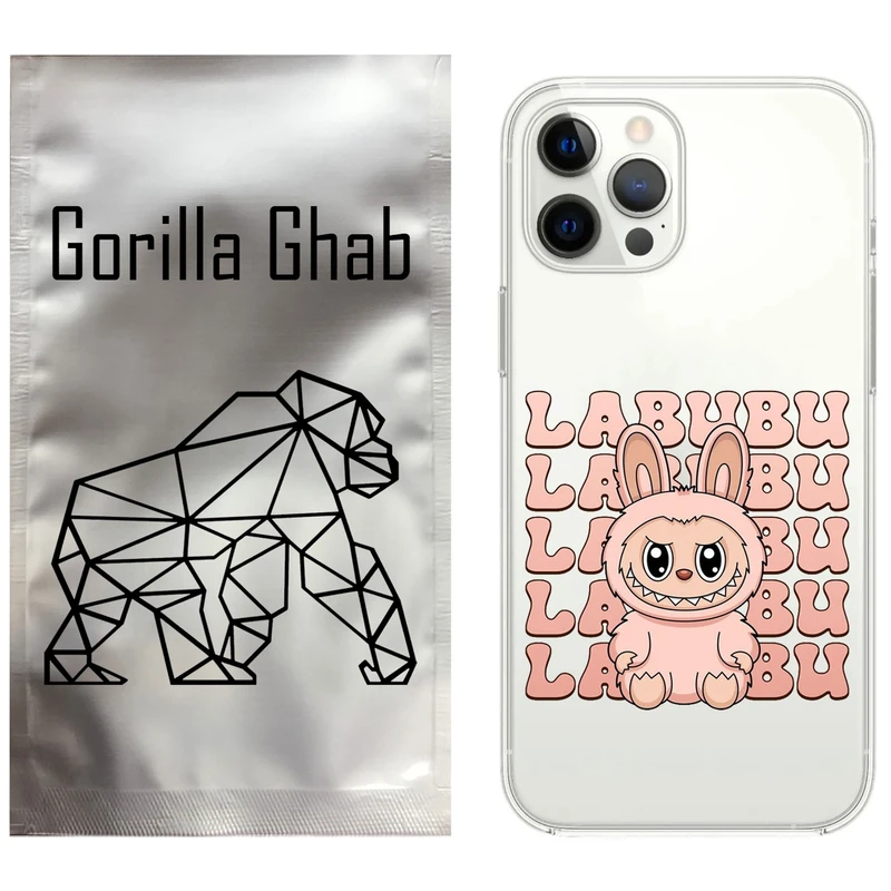 کاور گوریلا قاب مدل CLG کد 133 طرح Labubu مناسب برای گوشی موبایل اپل iPhone 12 Pro