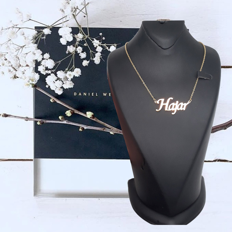 گردنبند نقره زنانه آی جواهر مدل هاجر