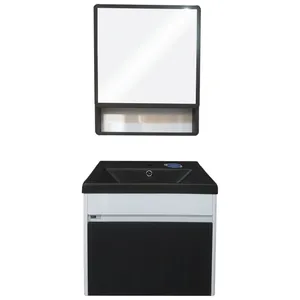 ست کابینت و روشویی سینا مدل آرالیا به همراه آینه باکس