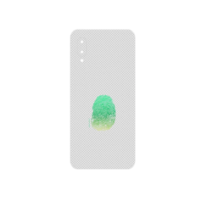 برچسب پوششی ماهوت مدل Minimal Fingerprint مناسب برای گوشی موبایل سامسونگ Galaxy M02