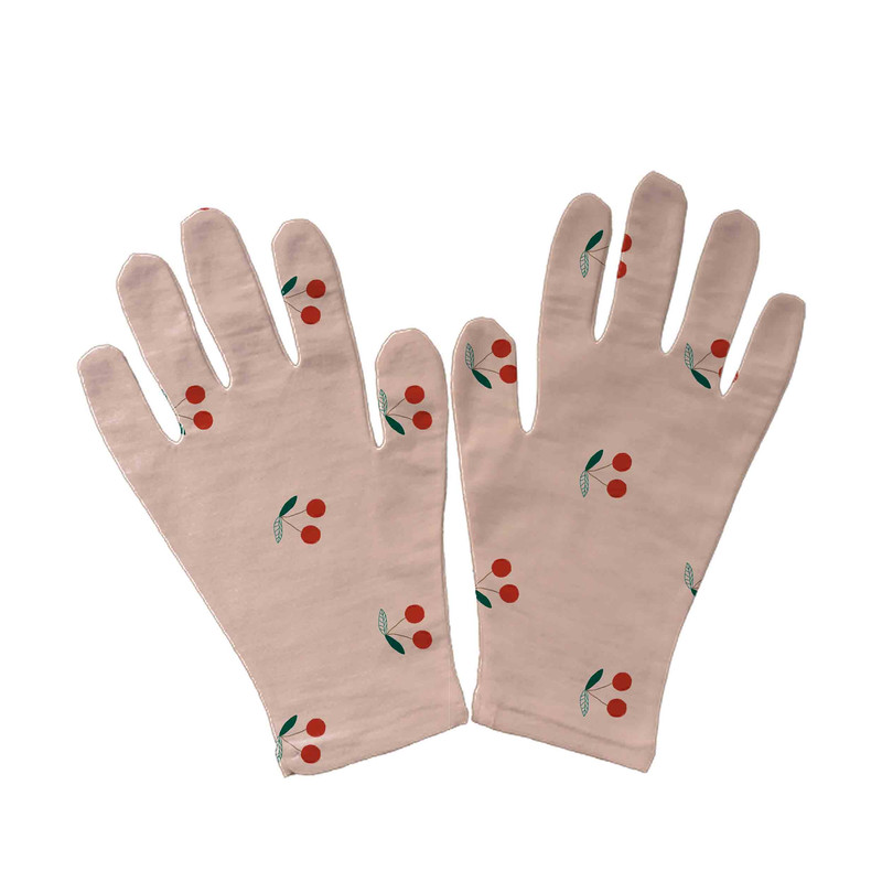 دستکش زنانه مدل آلبالو کیوت کد GL04