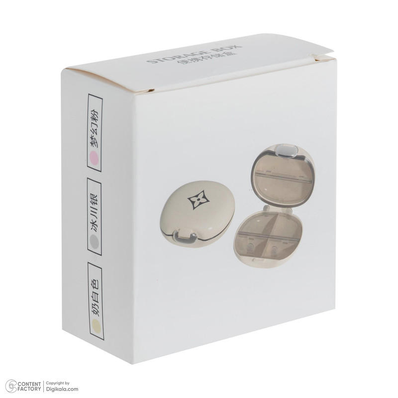 جعبه نگهدارنده دارو مدل 3D