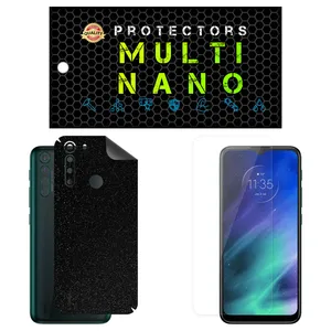 Multi Nano X-SFG Screen Protector For Motorola One Fusion with back skin
