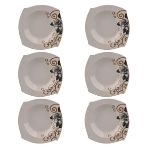 بشقاب خورش خوری دی ویتو کد EL-0010 بسته 6 عددی