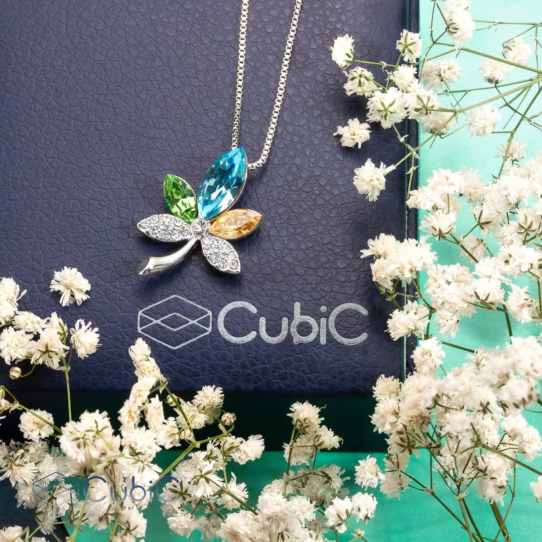 گردنبند زنانه کوبیک مدل QN-12916