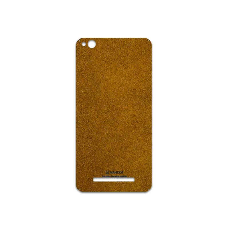 برچسب پوششی ماهوت مدل Brown-Chamois-Leather مناسب برای گوشی موبایل شیائومی Redmi 4A
