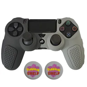 محافظ دسته پلی استیشن ۴ مدل Anti slip PS4390 به همراه روکش آنالوگ