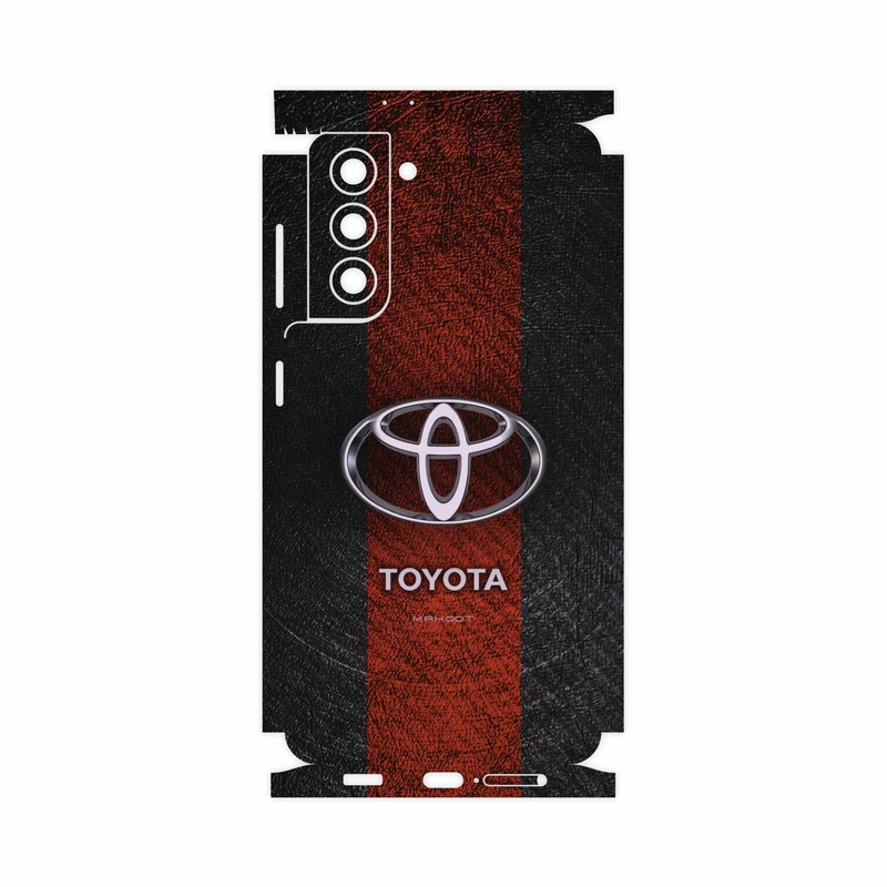 برچسب پوششی ماهوت مدل TOYOTA-Logo-FullSkin مناسب برای گوشی موبایل سامسونگ Galaxy S21 5G