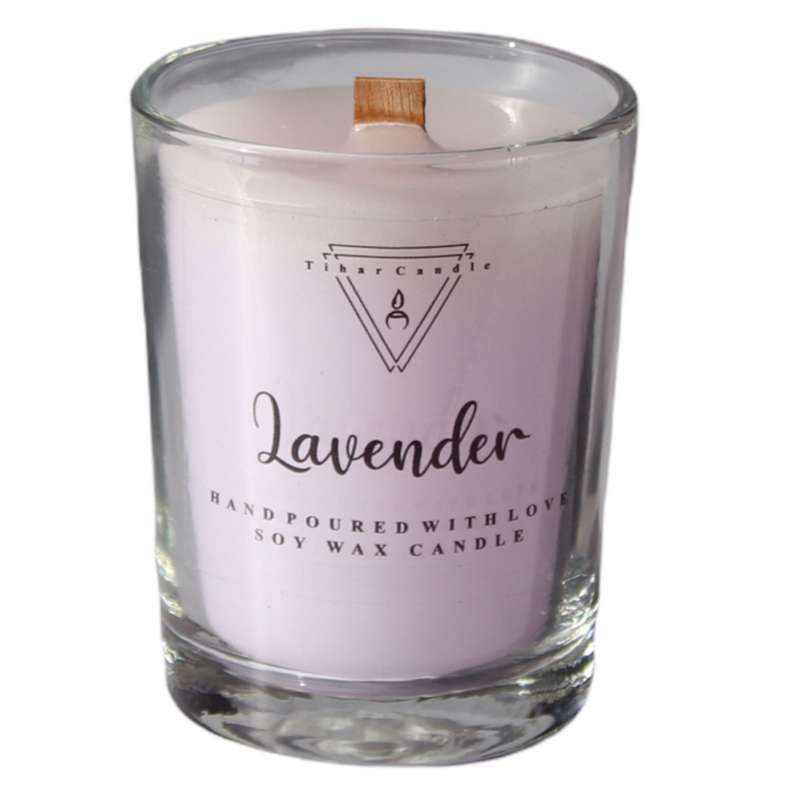 شمع دست ساز تیهار کندل مدل S.S.LAV.02