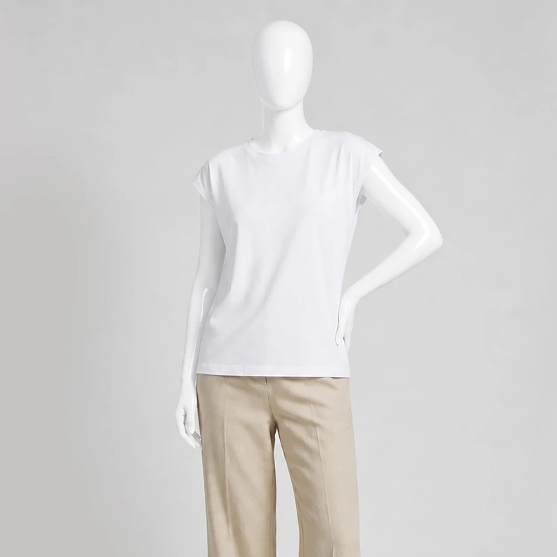 تی شرت آستین کوتاه زنانه اسمارا مدل Sleeveless 05