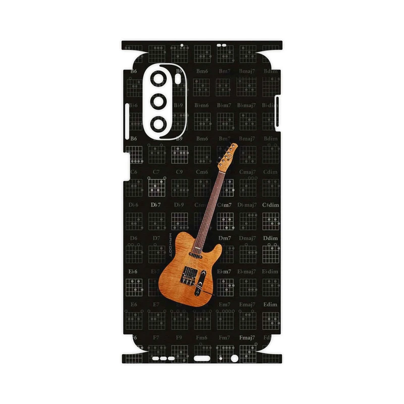 برچسب پوششی ماهوت مدل Guitar_Instrument-FullSkin مناسب برای گوشی موبایل موتورولا Moto G52