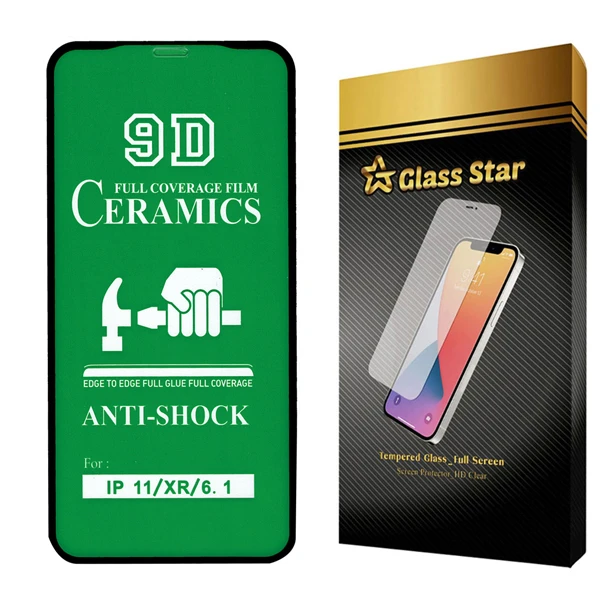  محافظ صفحه نمایش سرامیکی گلس استار مدل CRGA مناسب برای گوشی موبایل اپل iPhone 11 