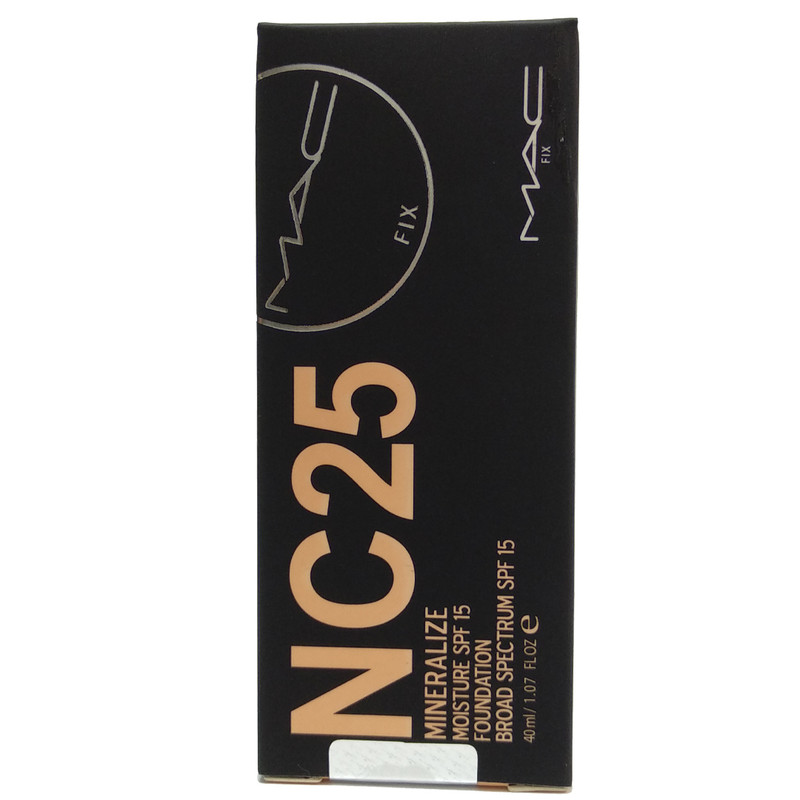 کرم پودر مک فیکس مدل MINERALIZE شماره nc25 حجم 40 میلی لیتر