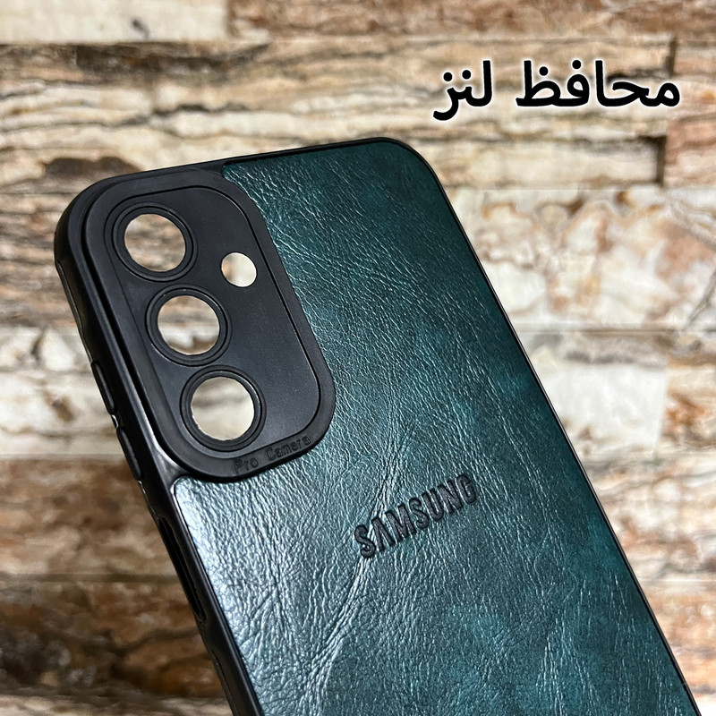 کاور تام قاب مدل چرم طرح CH مناسب برای گوشی موبایل سامسونگ Galaxy A16
