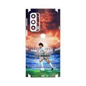 MAHOOT Diego Maradona-FullSkin Cover Sticker for Motorola Edge 20
