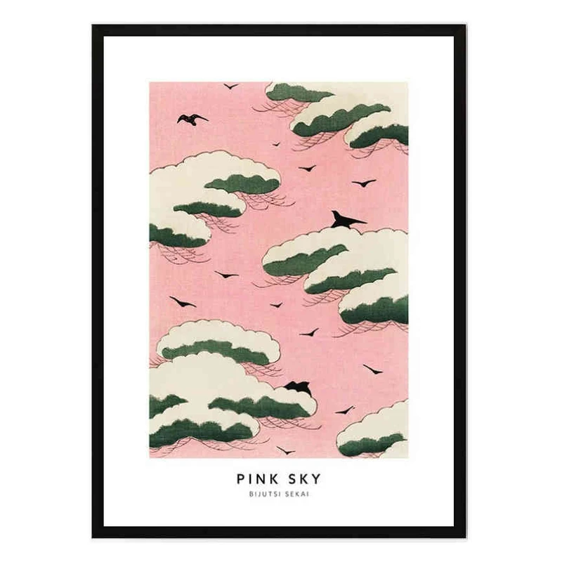 تابلو مدل Pink sky کد 248901551