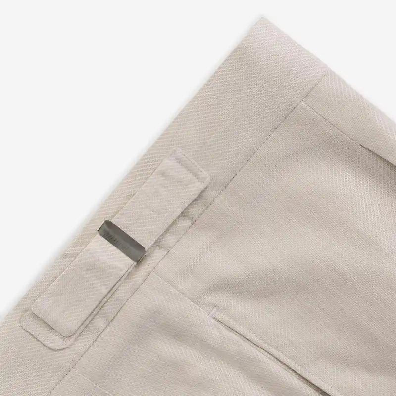 شلوار مردانه کروم مدل پارچه ای سگک دار 2412509