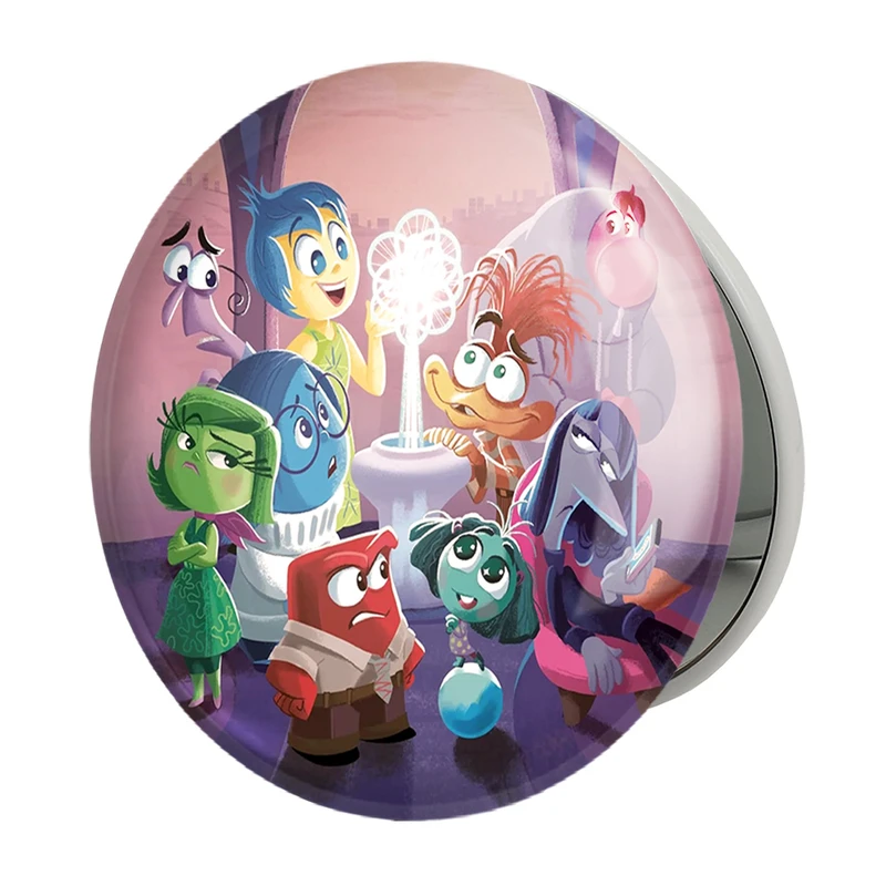 آینه جیبی خندالو طرح اینساید اوت (Inside Out) مدل تاشو کد 36651
