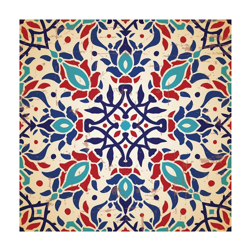 کاشی گلاک مدل اسلیمی طرح سنتی ایرانی کد TT138