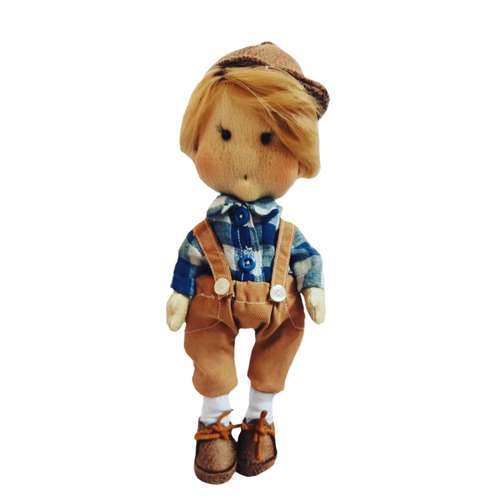 عروسک طرح روسی مدل پسر مهربان ارتفاع 25 سانتی متر