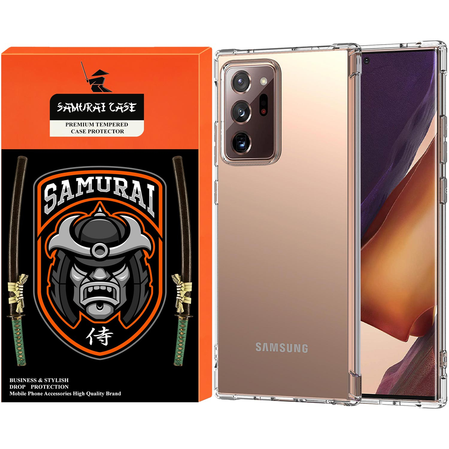 کاور سامورایی مدل Airbag مناسب برای گوشی موبایل سامسونگ Galaxy Note 20 Ultra