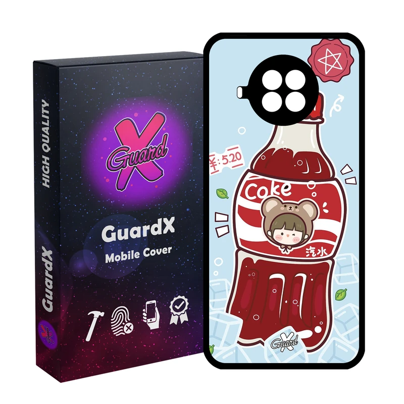 کاور گارد ایکس طرح Cute مدل Glass10635 مناسب برای گوشی موبایل شیائومی  MI 10T Lite/Redmi Note 9 Pro 5G/10I 5G