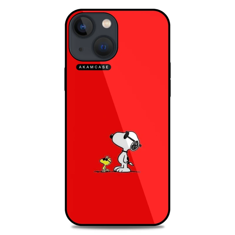 کاور آکام مدل AMC-WA13M-SNOOPY-40 مناسب برای گوشی موبایل اپل iPhone 13 Mini
