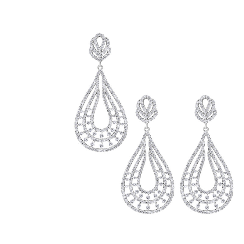 نیم ست نقره زنانه اقلیمه کد NN340 نیم ست نقره زنانه اقلیمه کد NN340