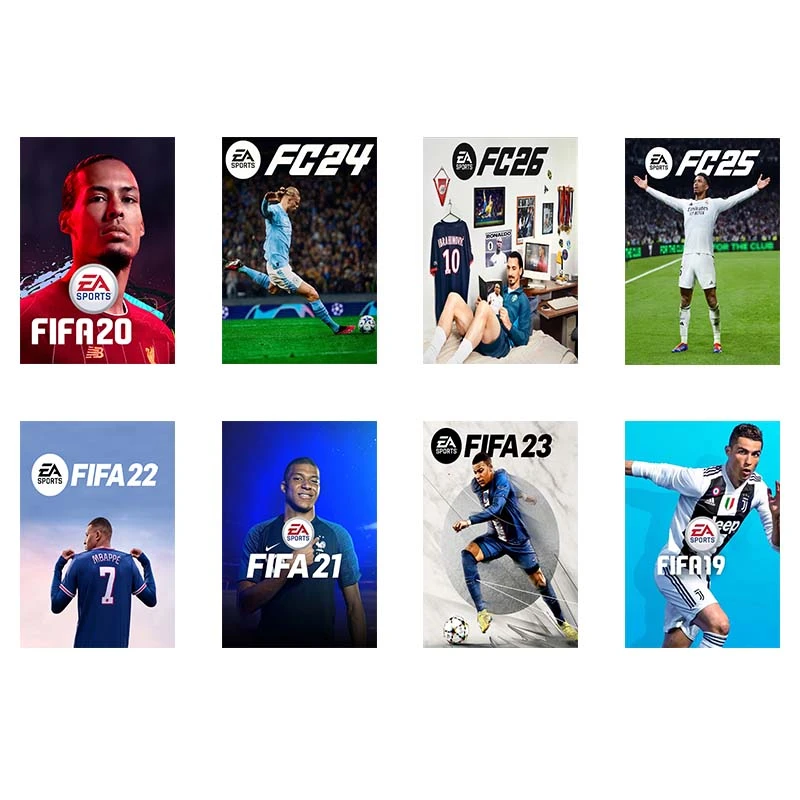 پوستر کارنيکا طرح فیفا FIFA کد 80768 مجموعه 8 عددی