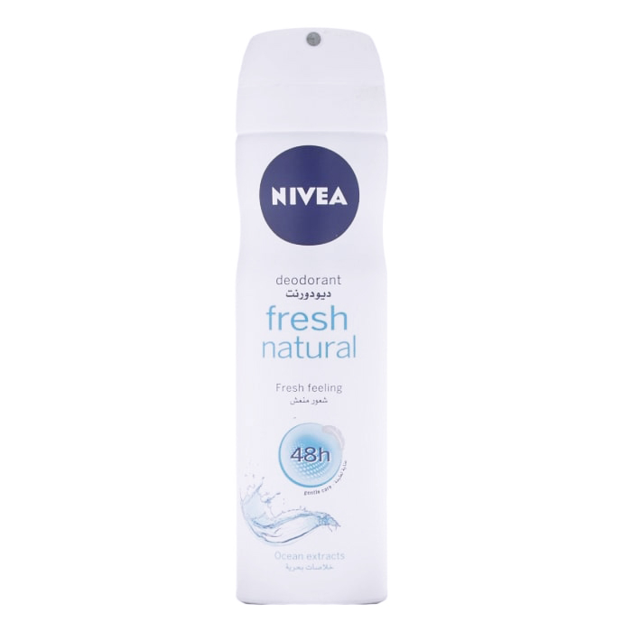 اسپری دئودورانت زنانه نیوآ مدل fresh natural  حجم 150 میلی لیتر