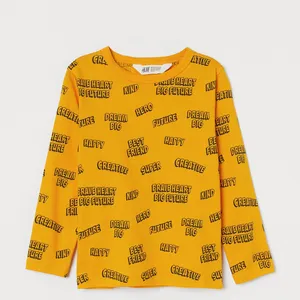 تی شرت آستین بلند پسرانه اچ اند ام مدل 0933397009