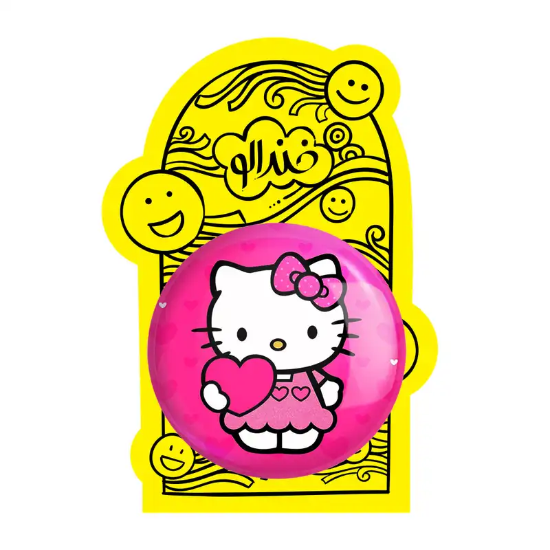 آینه جیبی خندالو مدل هلو کیتی کد 24770