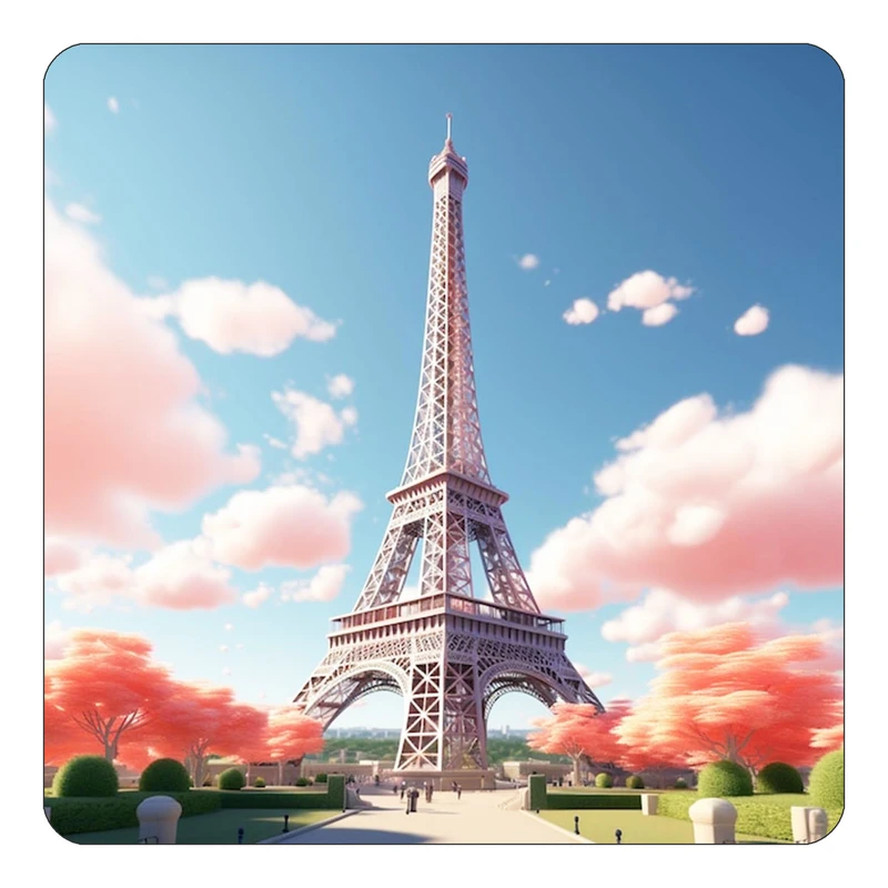 مگنت کاکتی طرح پاریس Paris مدل mp55493