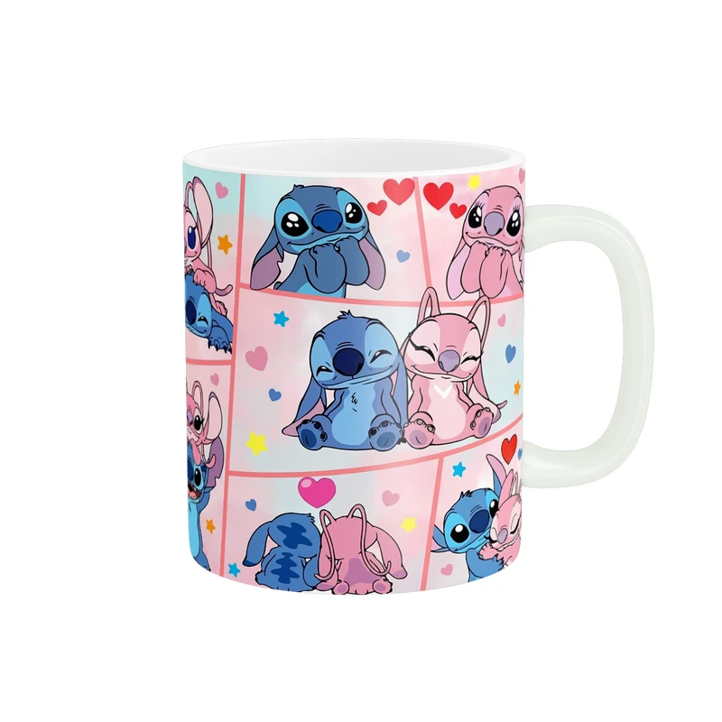 ماگ پادآفرین مدل کارتون استیچ و لیلو Stitch کد PM3804