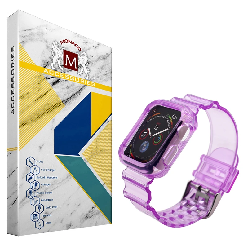 بند موناکو مدل GShock مناسب برای اپل واچ 38/40 میلی متری
